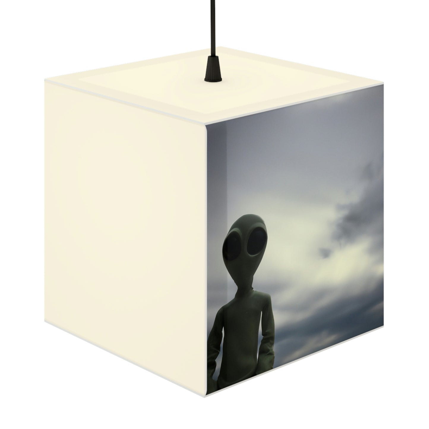 "Adrift in the Universe" - The Alien Light Cube Lamp