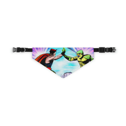 Superhero Showdown! - The Alien Pet Bandana Collar