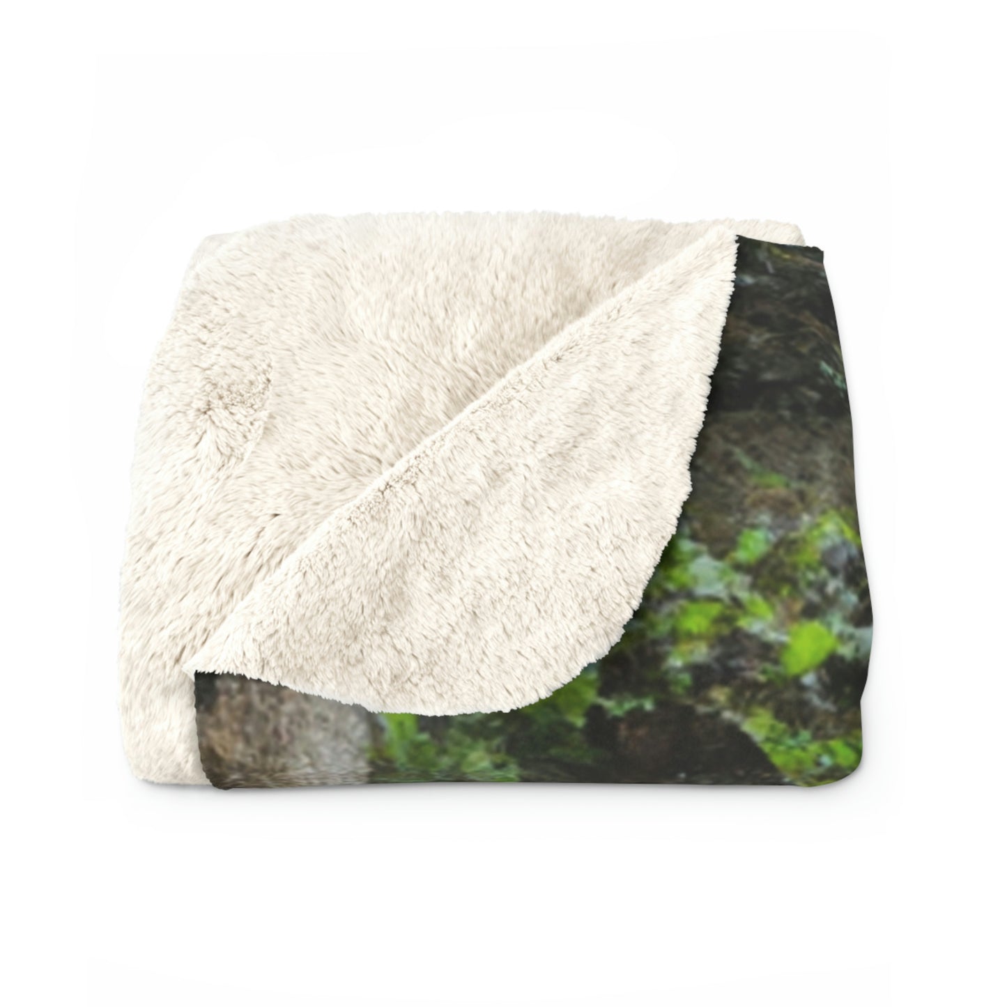 Exploring the Forgotten Temple in the Jungle - The Alien Sherpa Fleece Blanket