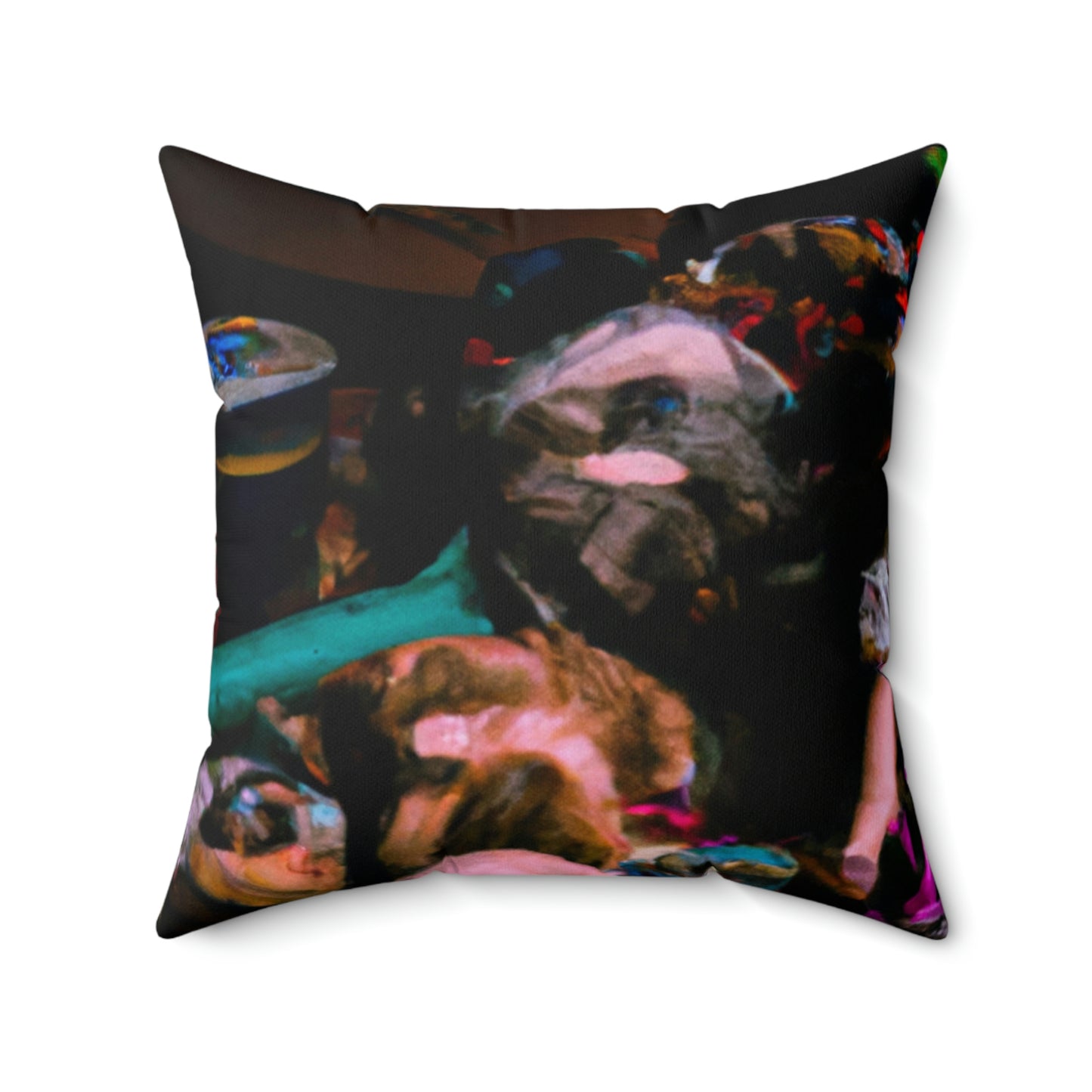 "Broken Playthings in the Dark." - The Alien Square Pillow