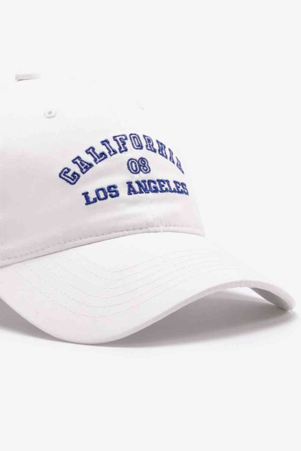 CALIFORNIA LOS ANGELES Verstellbare Baseballkappe