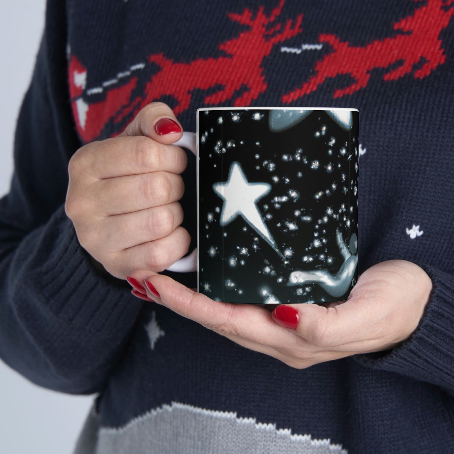 "Bailando con las estrellas" - Taza de cerámica The Alien 11 oz