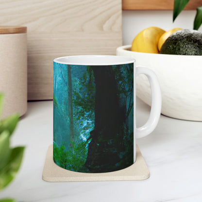 "Lost in the Unknown". - The Alien Ceramic Mug 11 oz