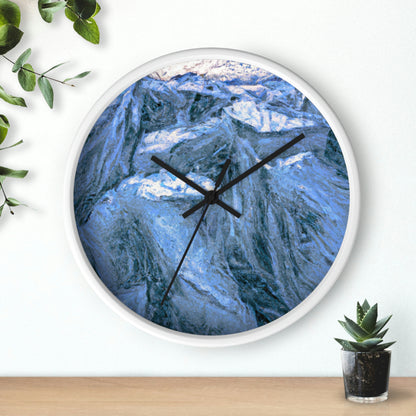 "Frozen Labyrinth" - The Alien Wall Clock