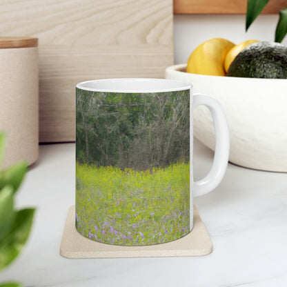 "Sun-Kissed Summer" - The Alien Ceramic Mug 11 oz