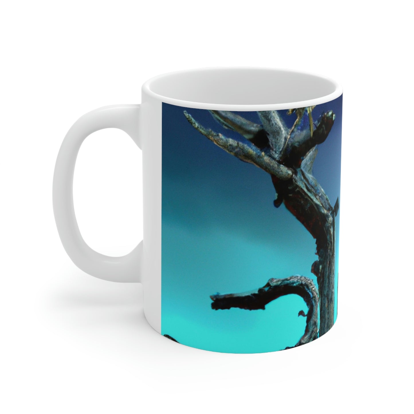 "Alone Against the Storm" - The Alien Taza de cerámica 11 oz