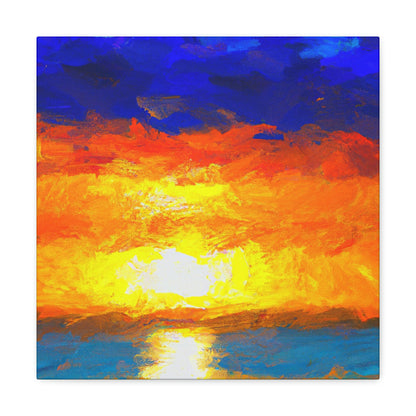 Sunrise Seascape Artist - Peter Ocean - Canvas