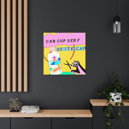 "Caring for Self: A 2D Artistic Exploration" - The Alien Canva.