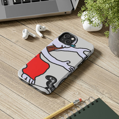 "El gentil abrazo de un monje ciego a un dragoncito perdido" - The Alien Tough Phone Cases