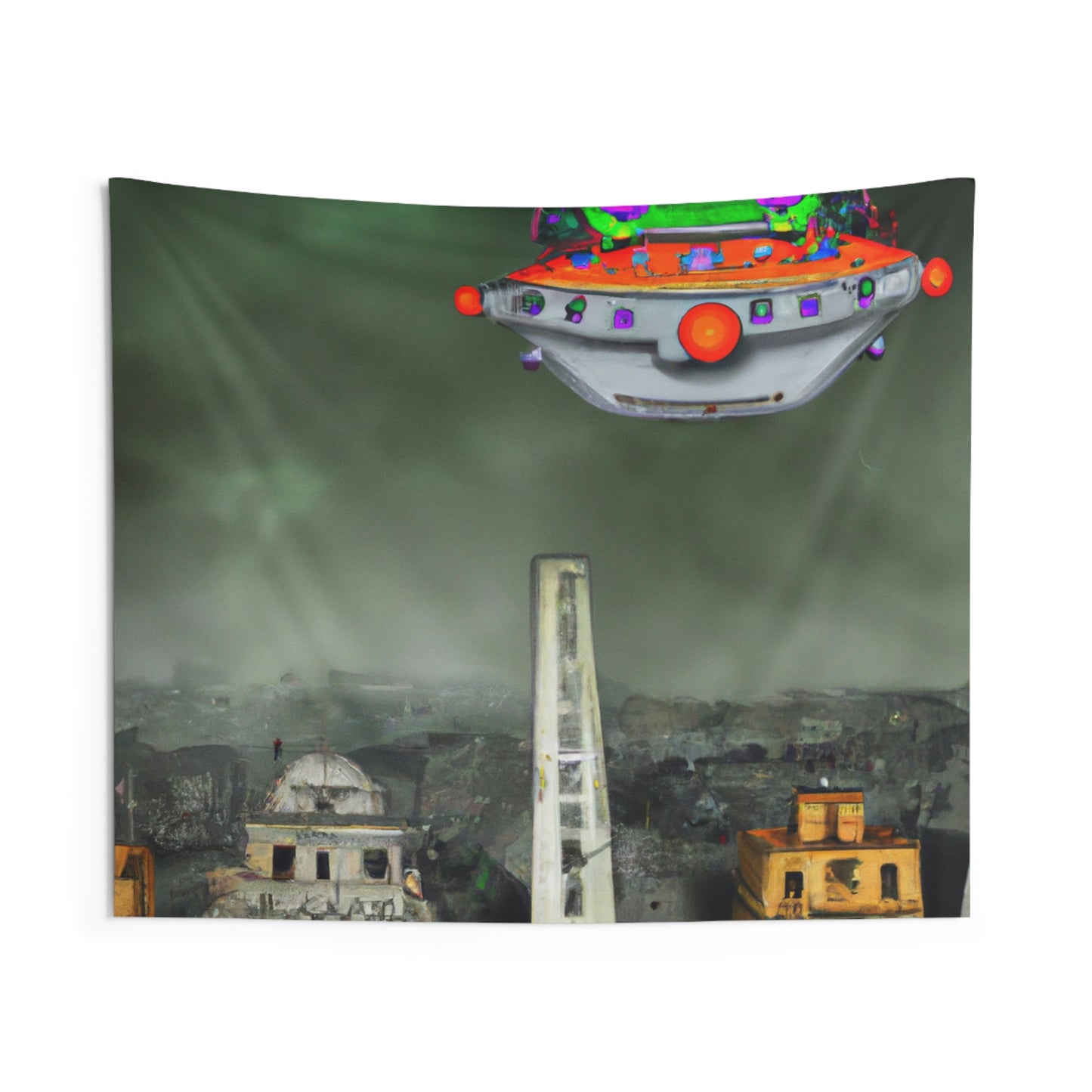 "Conundrum in the Ruins" - The Alien Wall Tapestries