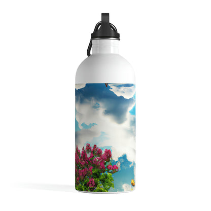 Rainbow Sky Garden - The Alien Stainless Steel Water Bottle