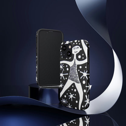 "Dancing Among the Galactic Light" - The Alien Tough Phone Cases