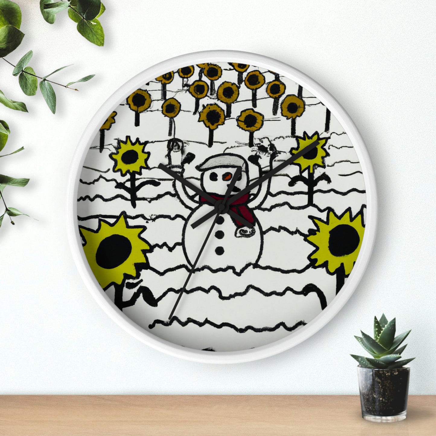 "An Oasis of Frost and Sun" - The Alien Wall Clock