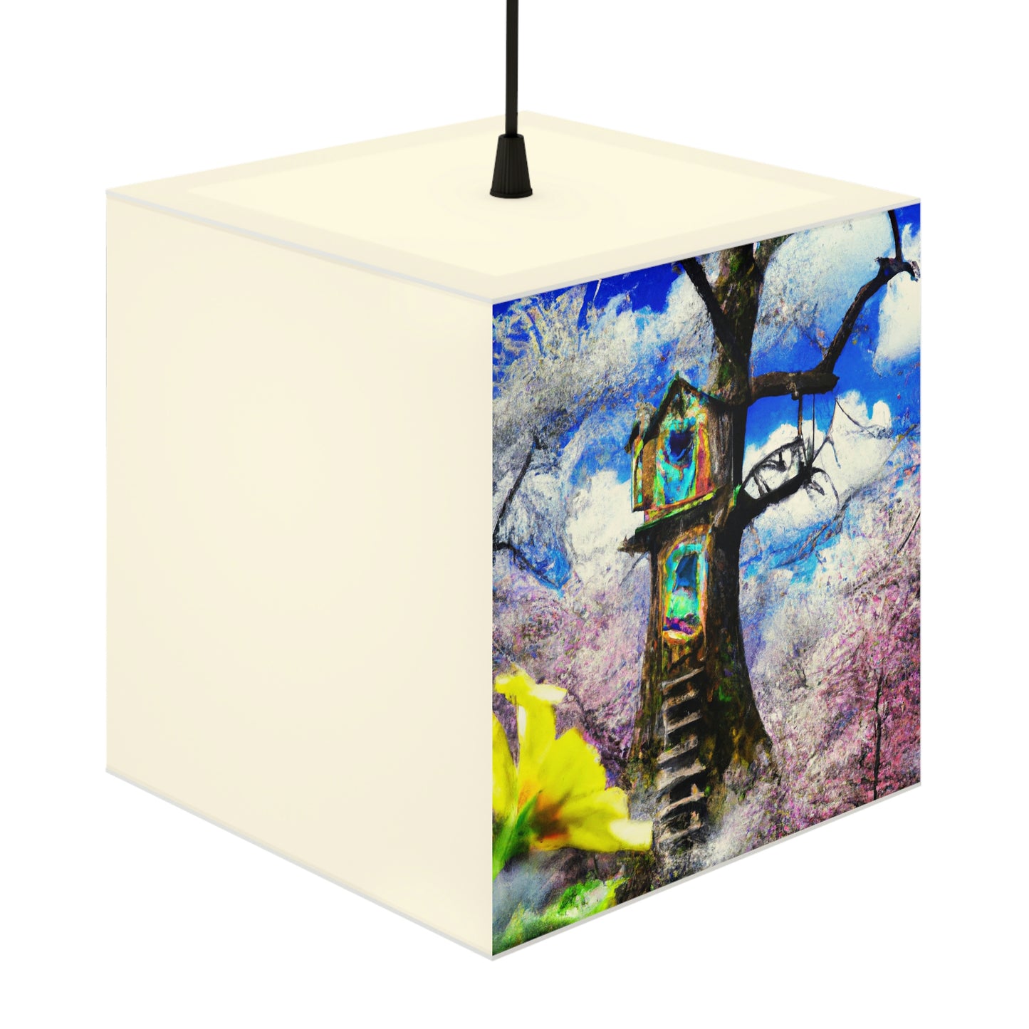 "Forgotten Secrets of the Springtime Forest" - The Alien Light Cube Lamp