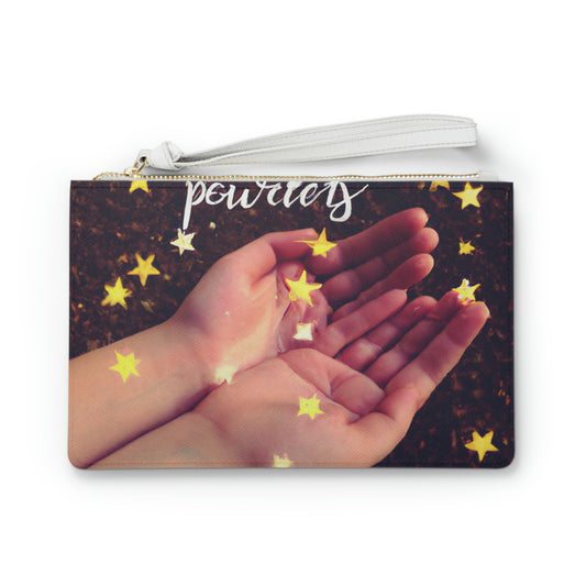 "A Starry Wish in My Pocket" - Die Alien Clutch Bag