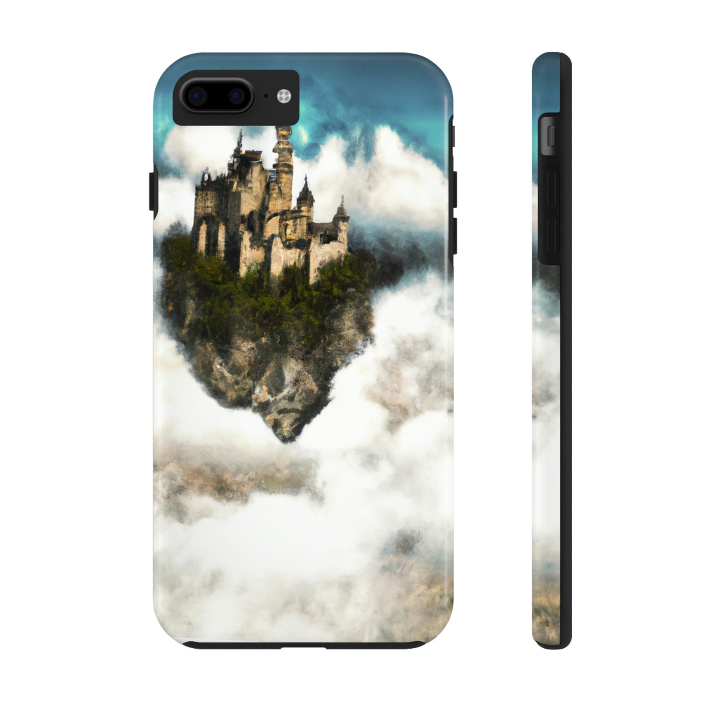 Mystic Castle in the Sky - Die Alien Tough Phone Cases