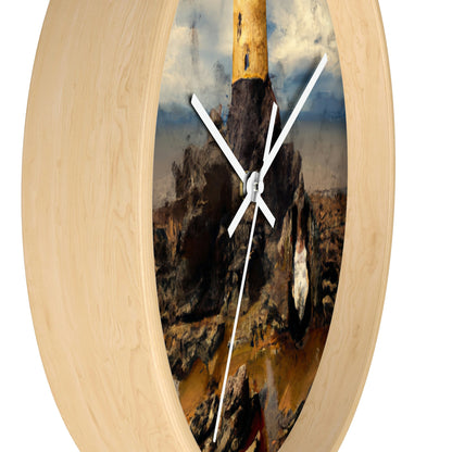 "Lonely Beacon on the Shore" - El reloj de pared alienígena