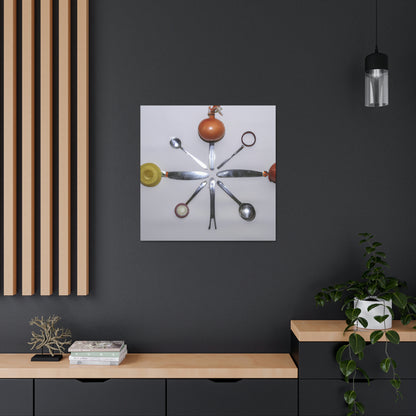 "Kitchen Creativity: A Creative Art Project" - Canvas