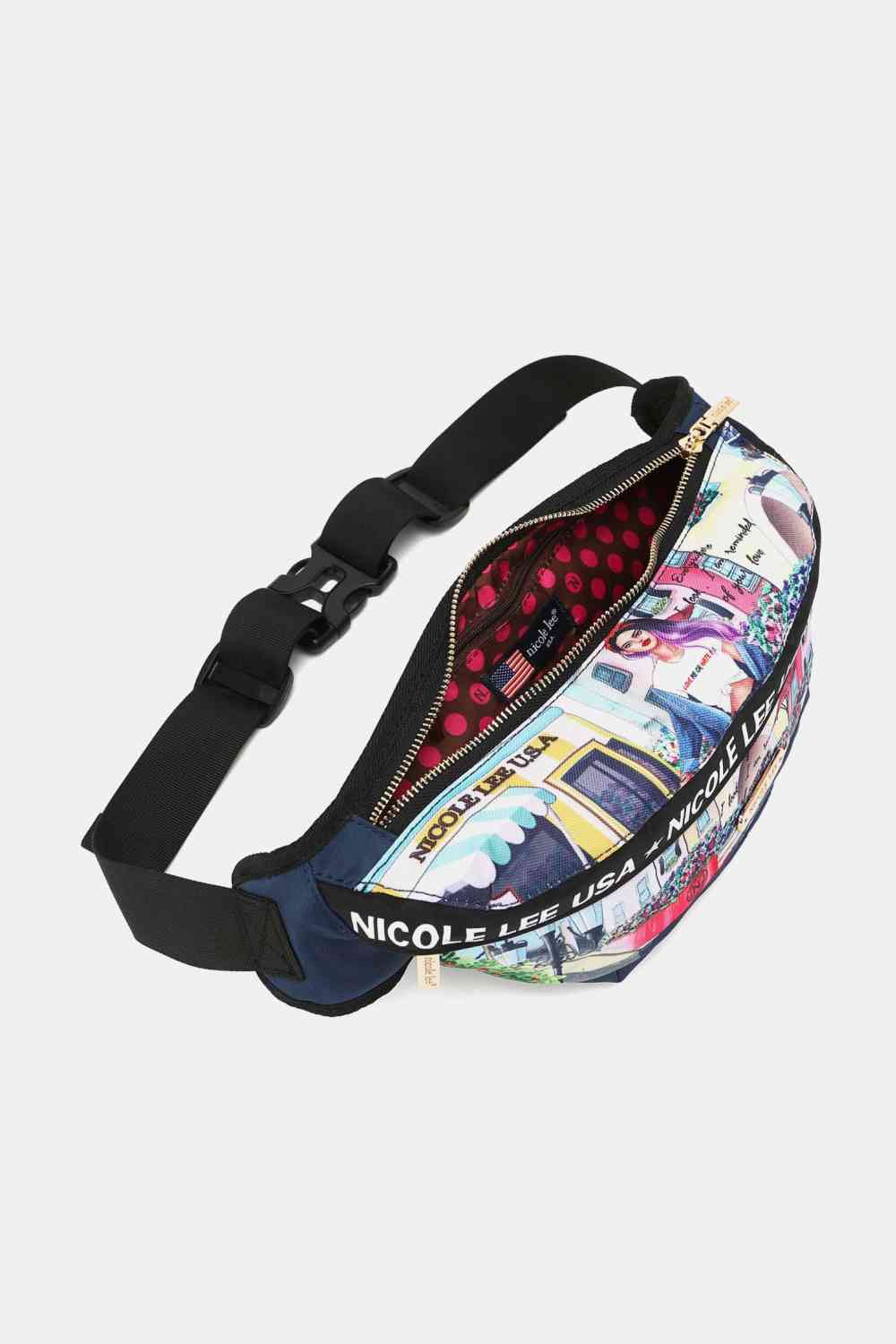 Nicole Lee USA Logo Fanny Pack