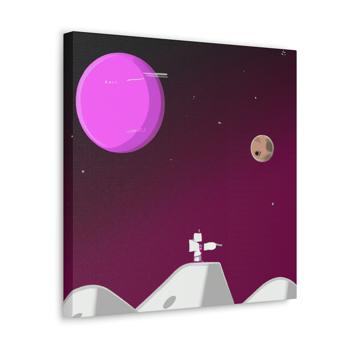 "A Moon Odyssey: Exploring Another World" - The Alien Canva