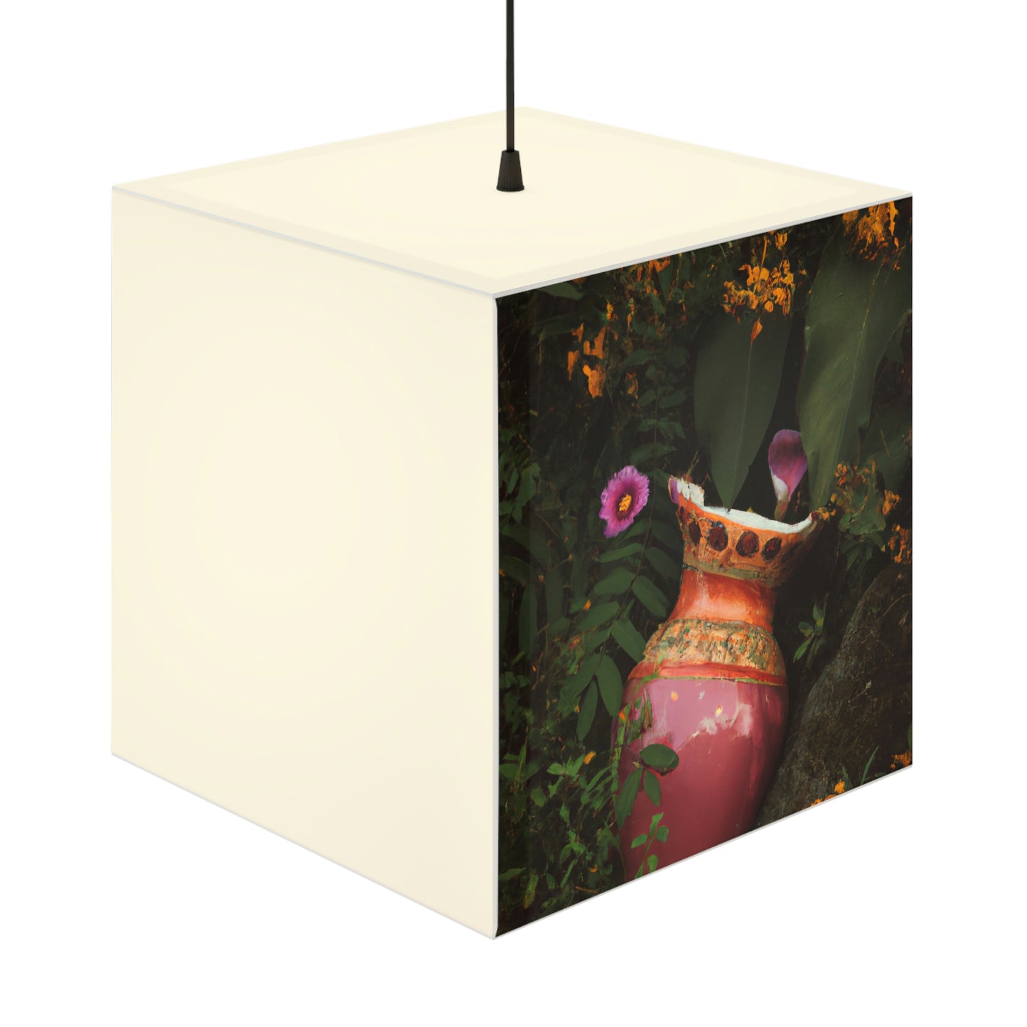 "A Garden in Ruins" - The Alien Light Cube Lamp