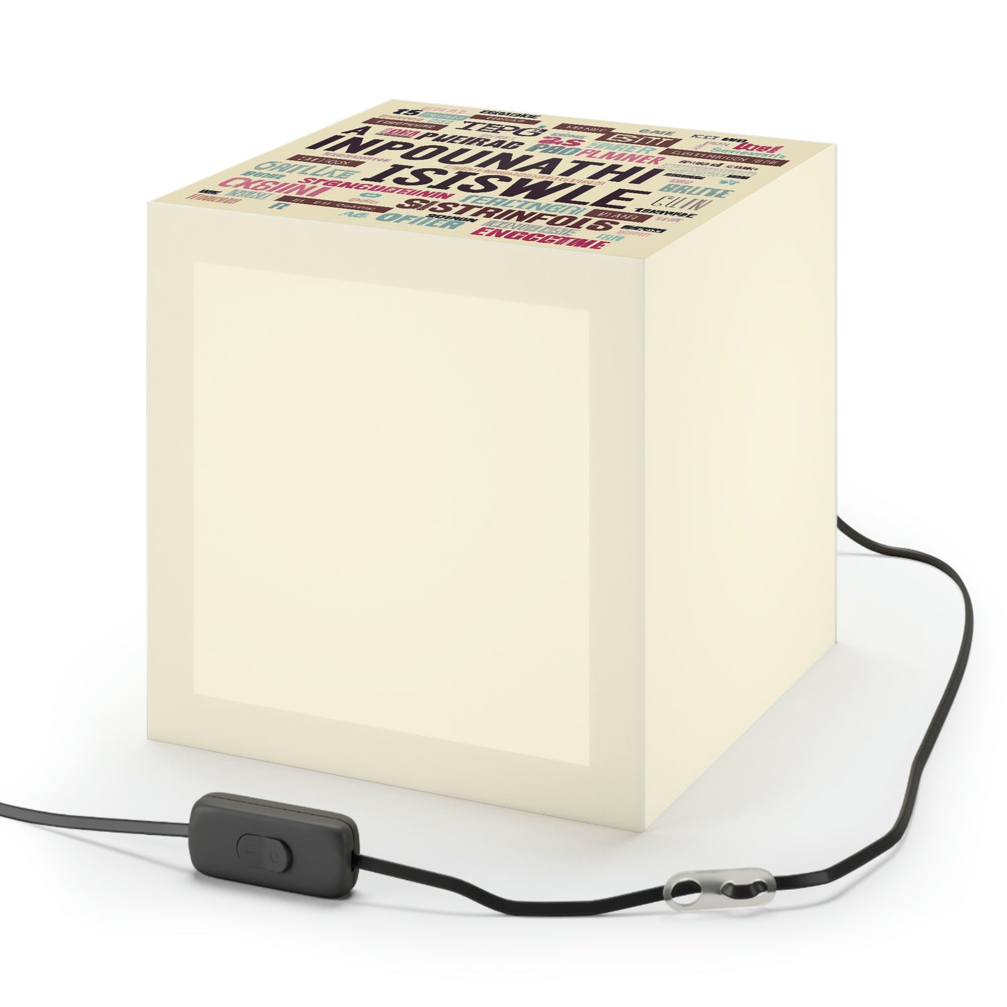 "A Trip Down Memory Lane: 16 of My Favourite Words" - The Alien Light Cube Lamp