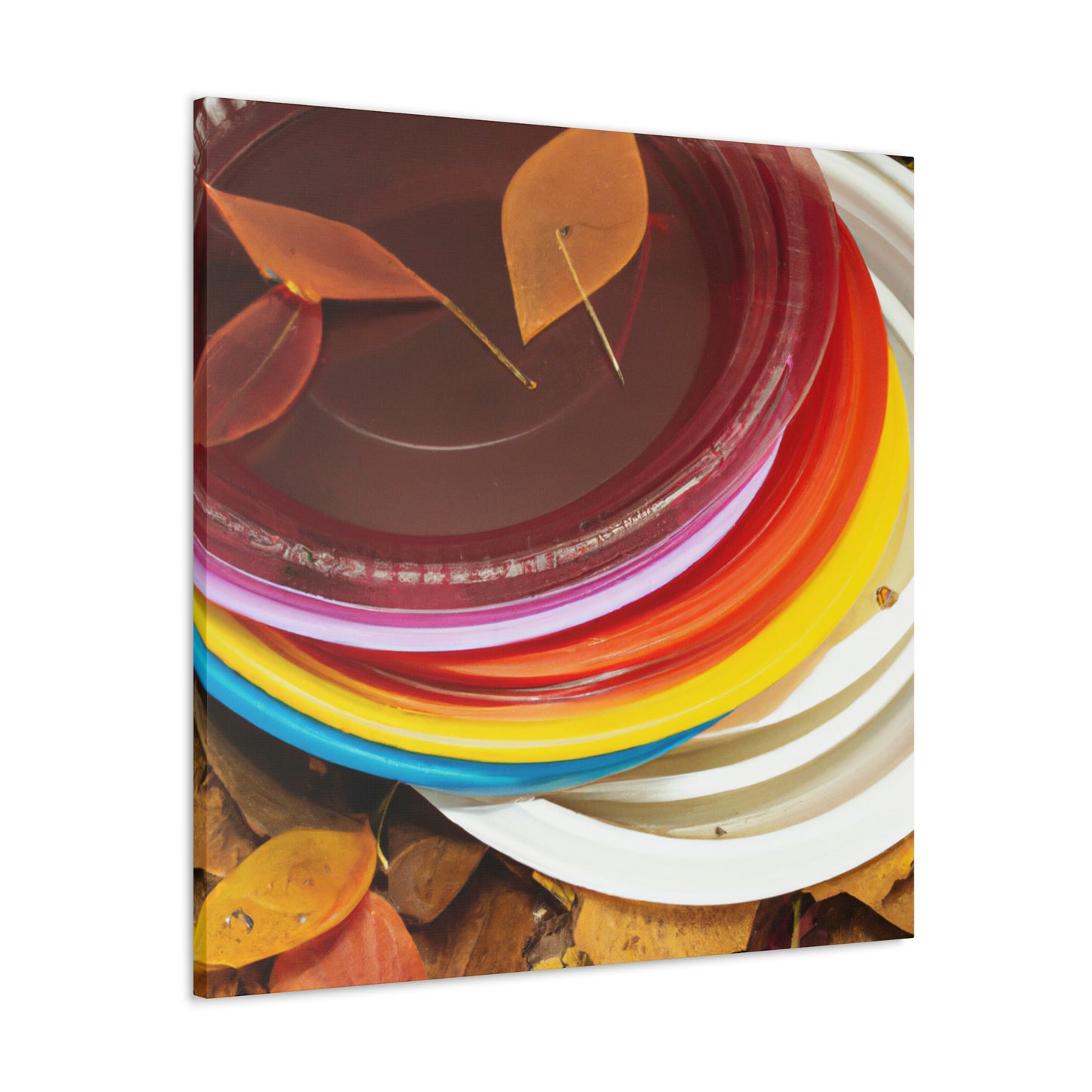 "Autumn Splendor Plates" - The Alien Canva