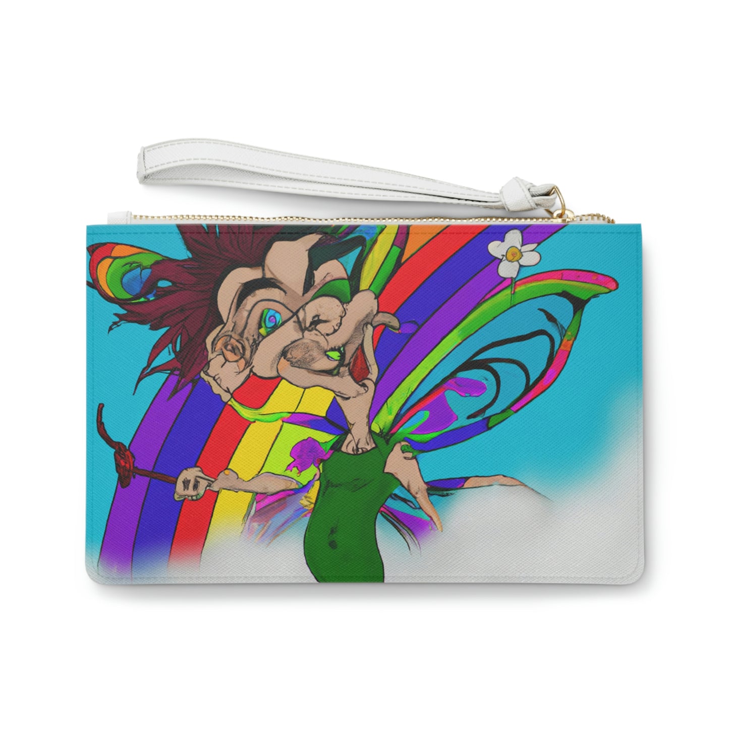 Rainbow Mischief Fairy - The Alien Clutch Bag