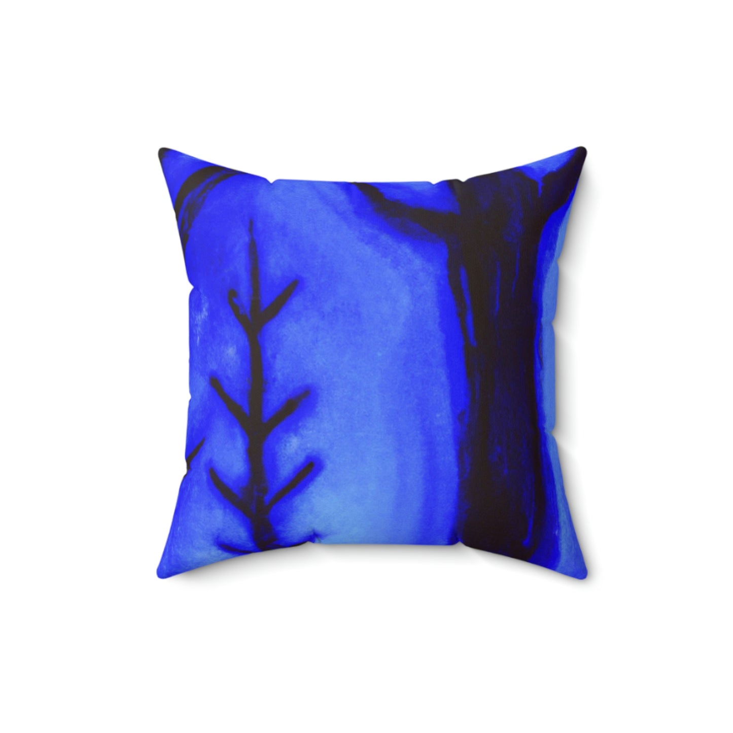 "A Journey Through the Moonlit Forest" - The Alien Square Pillow