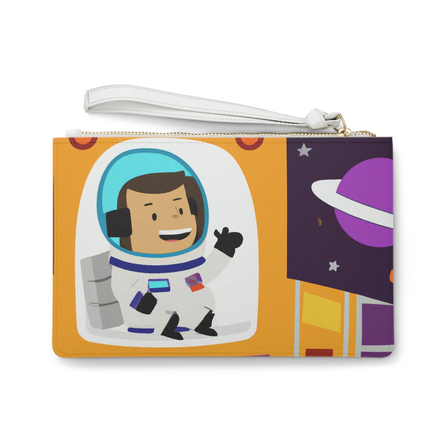 "Eine Reise des himmlischen Lächelns" - Die Alien Clutch Bag