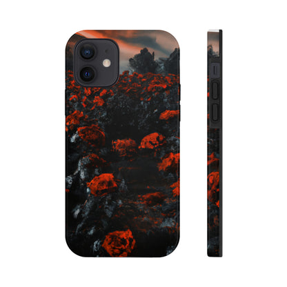 "Inferno der Blüten" - Die Alien Tough Phone Cases