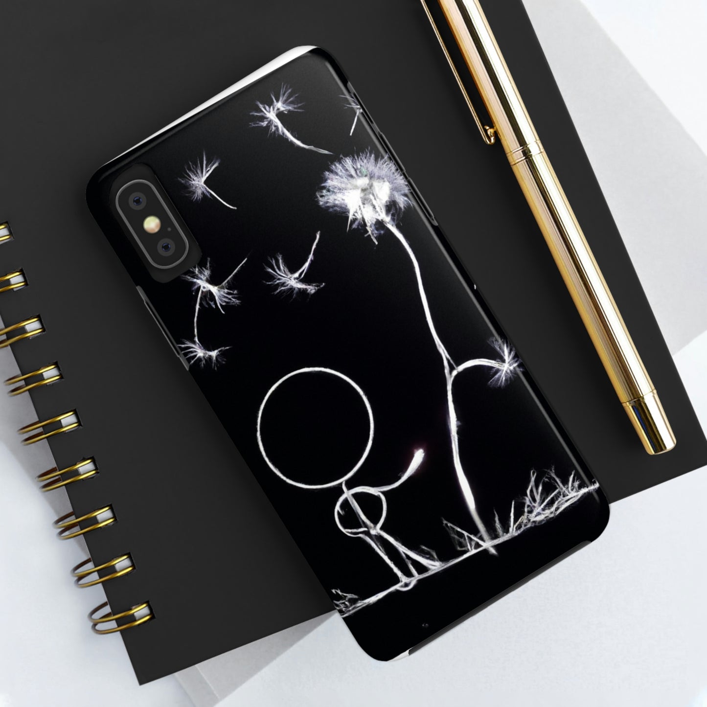 "A Dandelion Flicker in the Midnight Breeze" - The Alien Tough Phone Cases