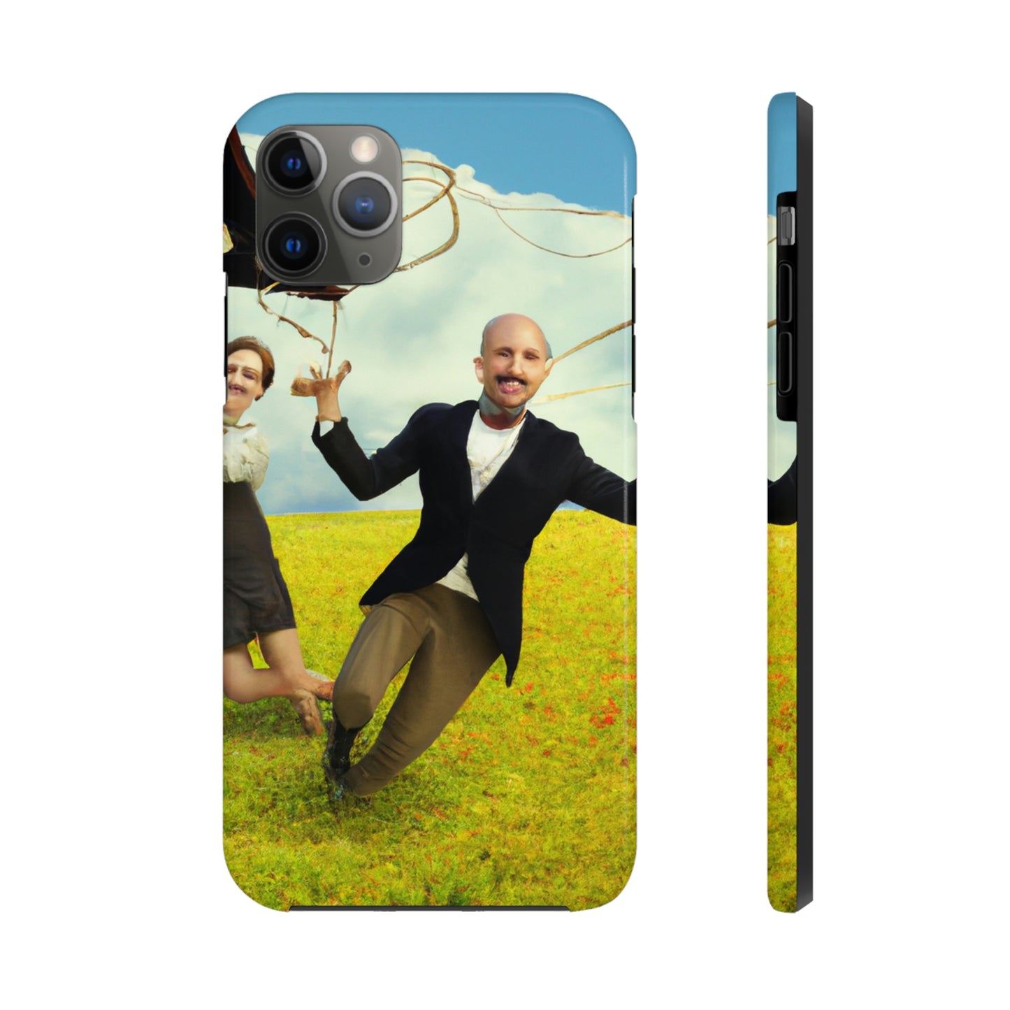 "A Kite Day in the Meadow" - The Alien Tough Phone Cases