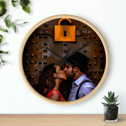 The Kissing Portal - The Alien Wall Clock