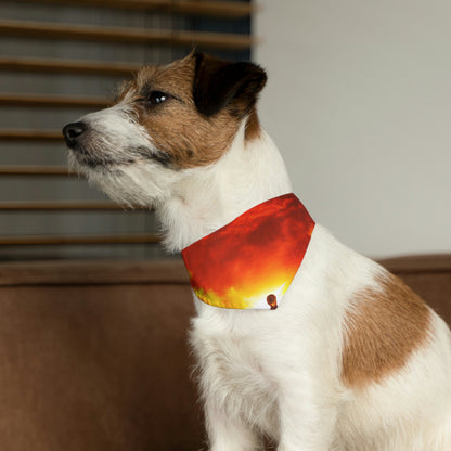 The Endless Desert Journey - Collar de bandana para mascota alienígena