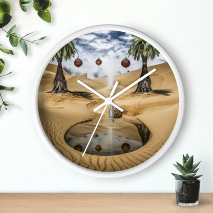 The Mirage of the Desert Sands - The Alien Wall Clock