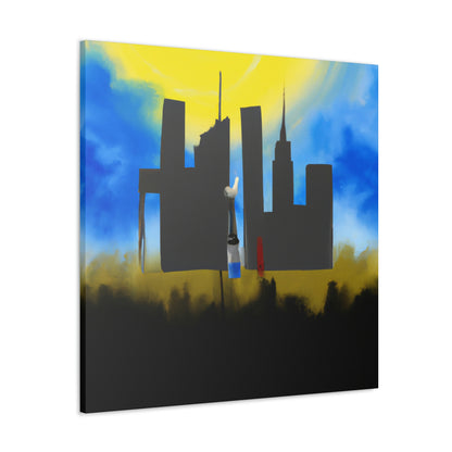 "Paisajes Urbanos en un Clima Cambiante" - Canvas