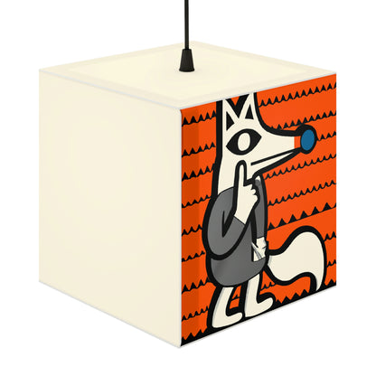 The Fox's Stolen Secret - The Alien Light Cube Lamp