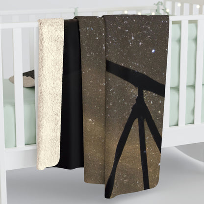 "Night of Fallen Stars" - The Alien Sherpa Fleece Blanket