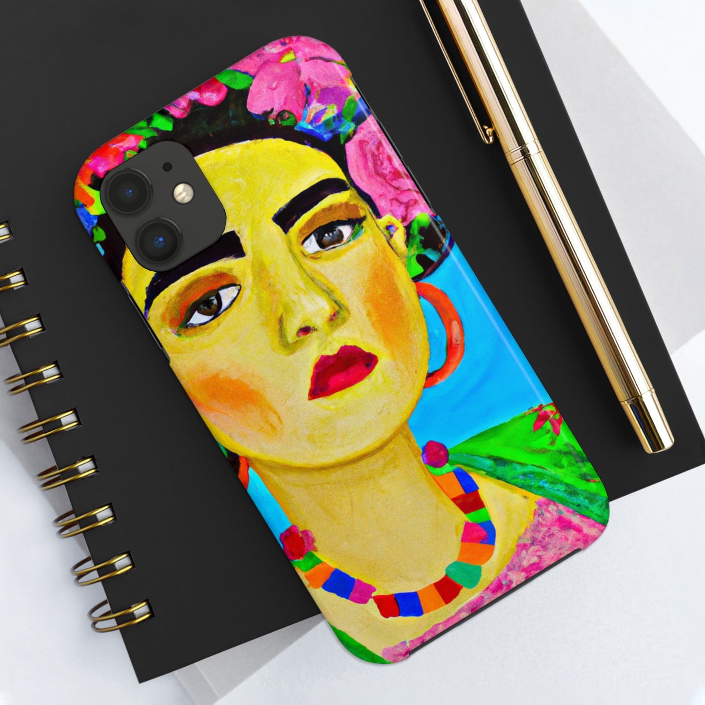 "Fierce and Free: A Frida Kahlo-Inspired Tribute to Mexican Women" - The Alien Tough Phone Cases