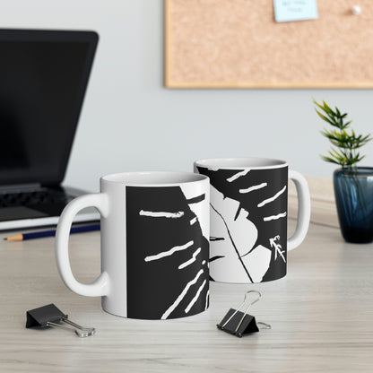 Lost in the Shadows: The White Feather's Journey - The Alien Ceramic Mug 11 oz