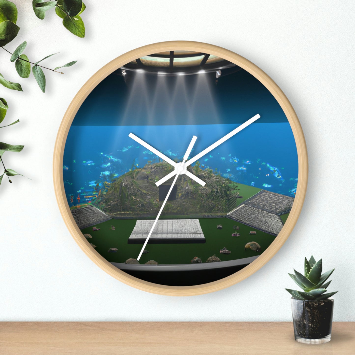 "Aquatheater: música sumergida y actuación" - El reloj de pared alienígena