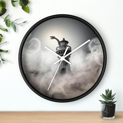 "Smoke and Lighthouse Keeper" - El reloj de pared alienígena