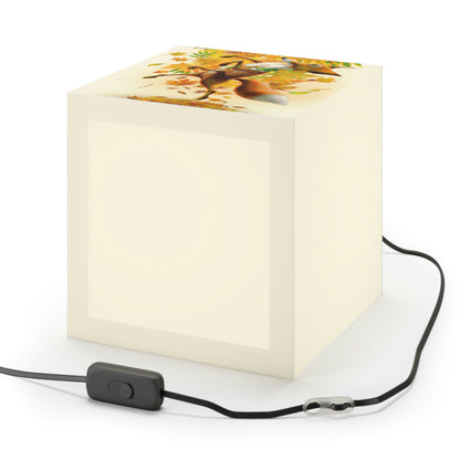 "Autumnal Adventure: A Fox's Mischief" - Die Alien Light Cube Lampe