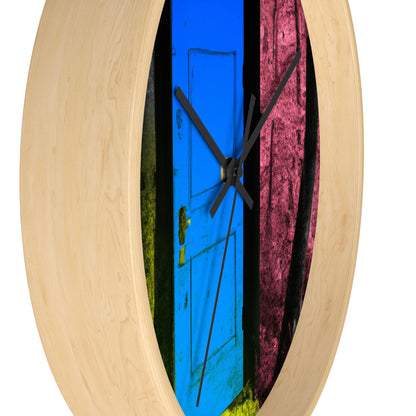 The Enigmatic Door of the Forest - The Alien Wall Clock