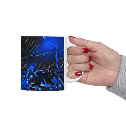 "A Blazing, Empty Night" - The Alien Ceramic Mug 11 oz