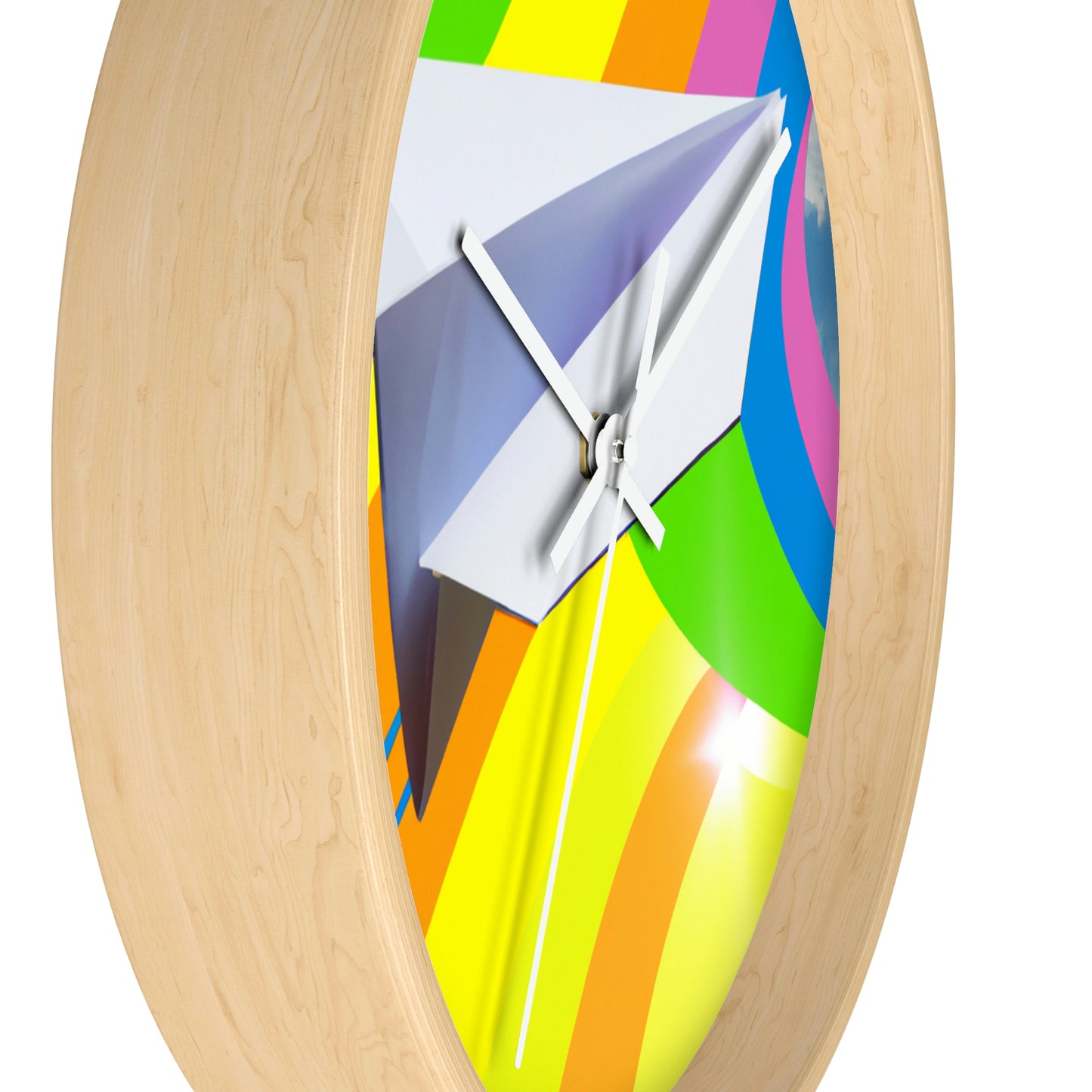 "A Flight of Color" - The Alien Wall Clock