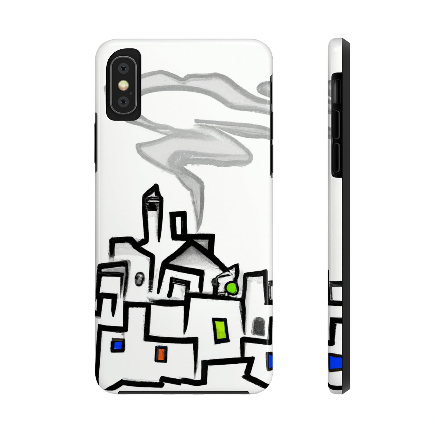 The City In The Mist - The Alien Tough Phone Cases