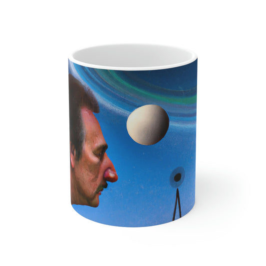 "A Chance Encounter Between Fateful Strangers" - The Alien Ceramic Mug 11 oz