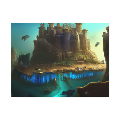 "The Hidden City Beneath the Sea" - The Alien Canva